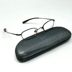 Nike Flexon 4603 200 Walnut  Metal Oval Eyeglasses Frames 45 [] 20 135 Kids